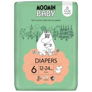 Couches Moomin Baby taille 6 (34 pcs) 12-24 kg
