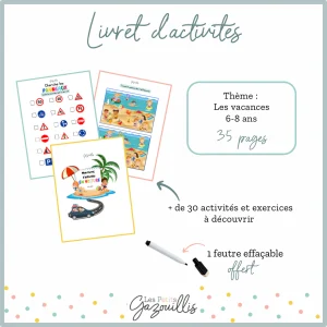 Livret d'activités - Les vacances 6/8 ans