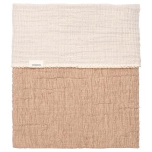 Koeka Couverture de berceau Rivoli - Café | Couverture de berceau 100x75 cm