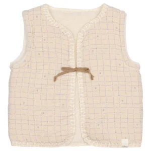 Koeka Gilet Bébé Réversible Lind - Blanc Chaud