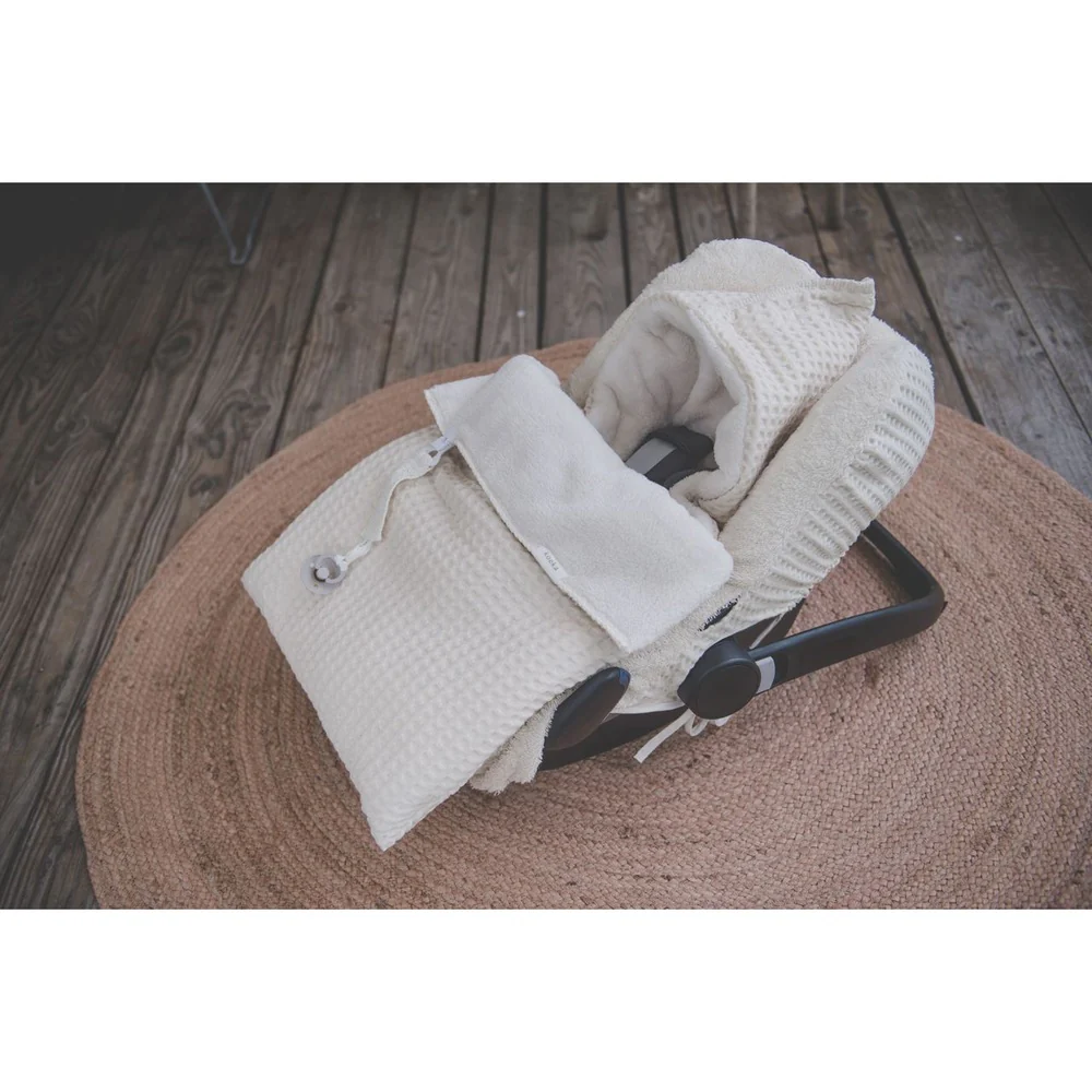 Koeka Chancelière 0+ 3/5 Points Gaufre/Teddy Oslo Natural/Pebble – Image 4