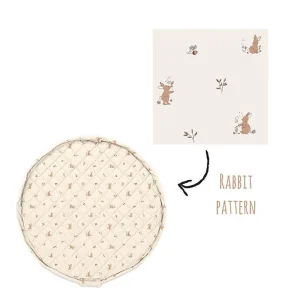 Play&Go Tapis de jeu 3En1 - Doux Organique - Lapin