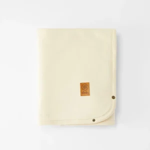 Couverture en Teddy Multifonctionnelle Cloby - Blanc Cassé