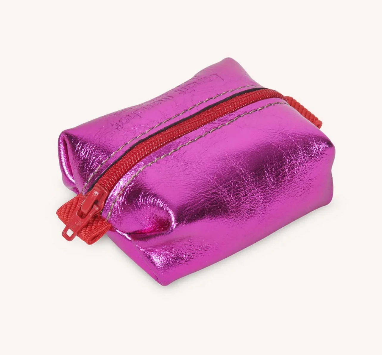 Porte monnaie grain de café cuir - Bandit Manchot