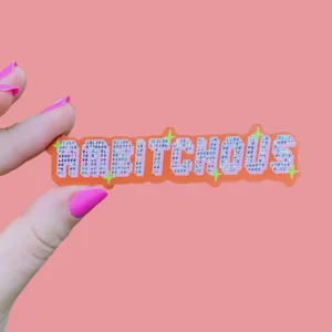 Stickers pailleté Ambitchous - The Peach Fuzz