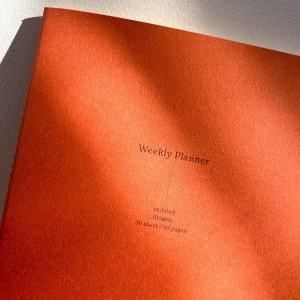 Agenda hebdomadaire Série Vita - Paprika - Fin Studio