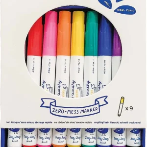 12 Wishy washy makers - feutres - Jaq Jaq bird