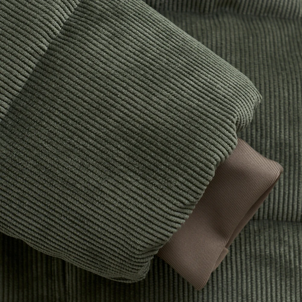 En Fant Manteau d'hiver matelassé imperméable - Côtelé/Vert – Image 4