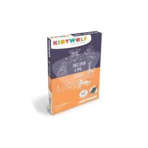 Kidywolf Kidydraw Mini Tablette à Dessiner RECHARGE - Il était une fois / Animaux