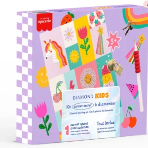 Kit créatif Diamond Painting kids - Carnet secret