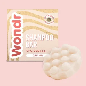 Wondr Viva Vanille | Barre de Shampooing Pour Cheveux Bouclés