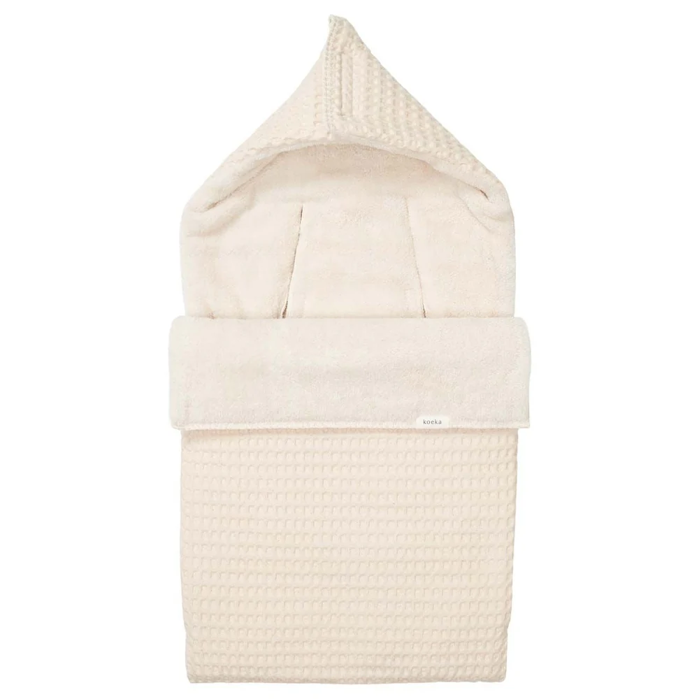 Koeka Chancelière 0+ 3/5 Points Gaufre/Teddy Oslo Natural/Pebble