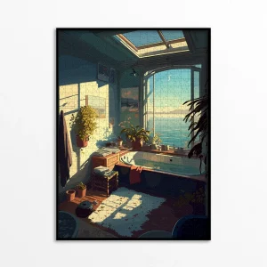 Puzzle 1000 pièces - Bain voyons - Piece&love