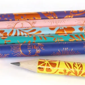 Crayons fantaisie - lune Bleu - Les Éditions du Paon