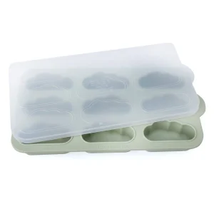 Baby On The Move Plateau Yummy – Aspen – Plateau alimentaire en silicone 30ml – Pour lait maternel, aliments pour bébé & snacks – Sans BPA & résistant au four