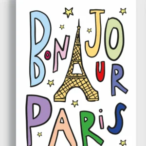 Affiche - Bonjour Paris - Les Imprimeuses