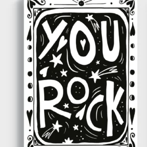 Affiche - You Rock - Les Imprimeuses