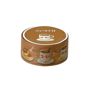 Retro Masking Tape Coffee