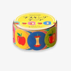 Retro Masking  Tape Apple