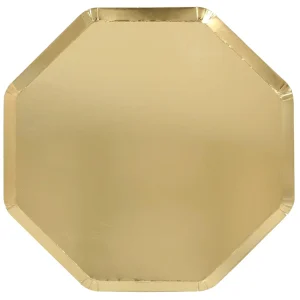 8 assiettes doré -  Meri Meri
