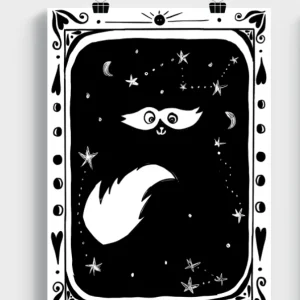 Affiche - Chat de l'Oracle - Les Imprimeuses