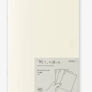 Notebook - Light A5 3pcs pack - Midori