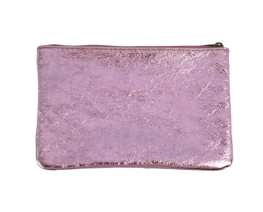 Pochette S cuir irisé - Les Cléias