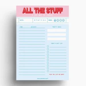 Bloc-notes A5 All The Stuff