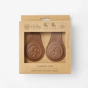 Attache-serviette en cuir Cloby - Marron