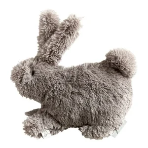 Dimpel Emma Mini Pancake 15 Cm - Gris Foncé | Doudou Lapin Dimpel