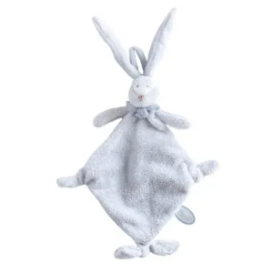 Dimpel Flor Tuttie 25 Cm - Bleu clair | Douce couverture à câliner Dimpel