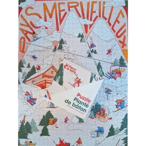 Puzzle 1000 pièces - Planté de Baton ! - 4 - Piece & Love