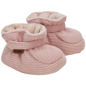 En Fant Chaussons en Fleece avec Semelle Douce - Rose