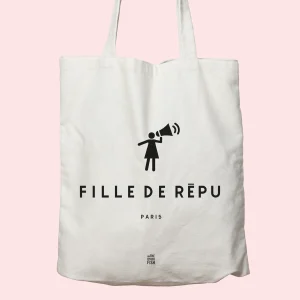 Sac sérigraphié - Fille de Répu - Paris