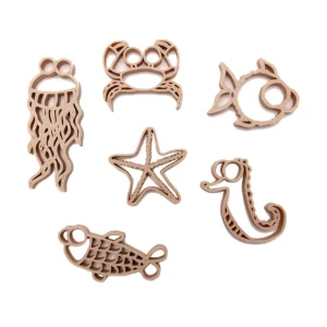 Emporte-pièces animaux marins verts