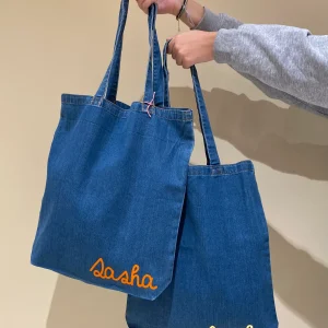 Sac en jeans - à personnaliser