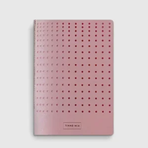 Bullet journal A6 - Rose quadrillé - Tinne + Mia