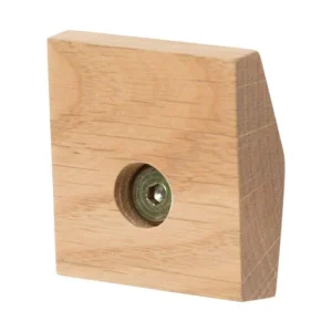 Kaos Klapp Crochet mural Chêne Naturel