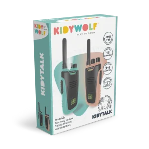 Kidywolf Kidytalk Talkies - Nude / Cyan