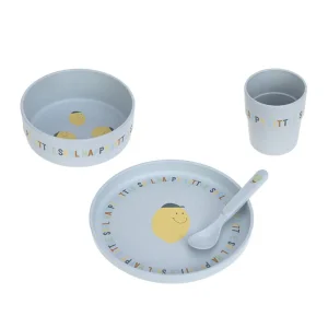 Lässig – Set de repas PP/Cellulose Happy Fruits Citron