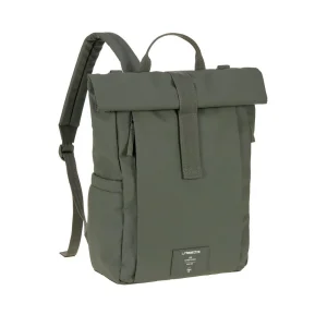 Lässig Rolltop-Up Sac à dos de change - Olive