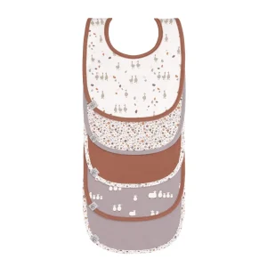 Lässig Lot de 5 bavoirs - Petite Oie Fermière