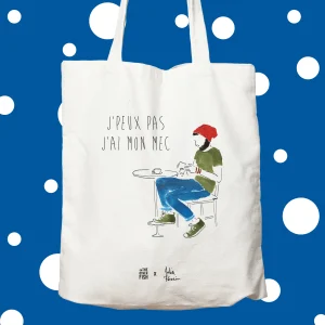 Sac à personnaliser - J'peux pas j'ai mon mec - Julia Perrin