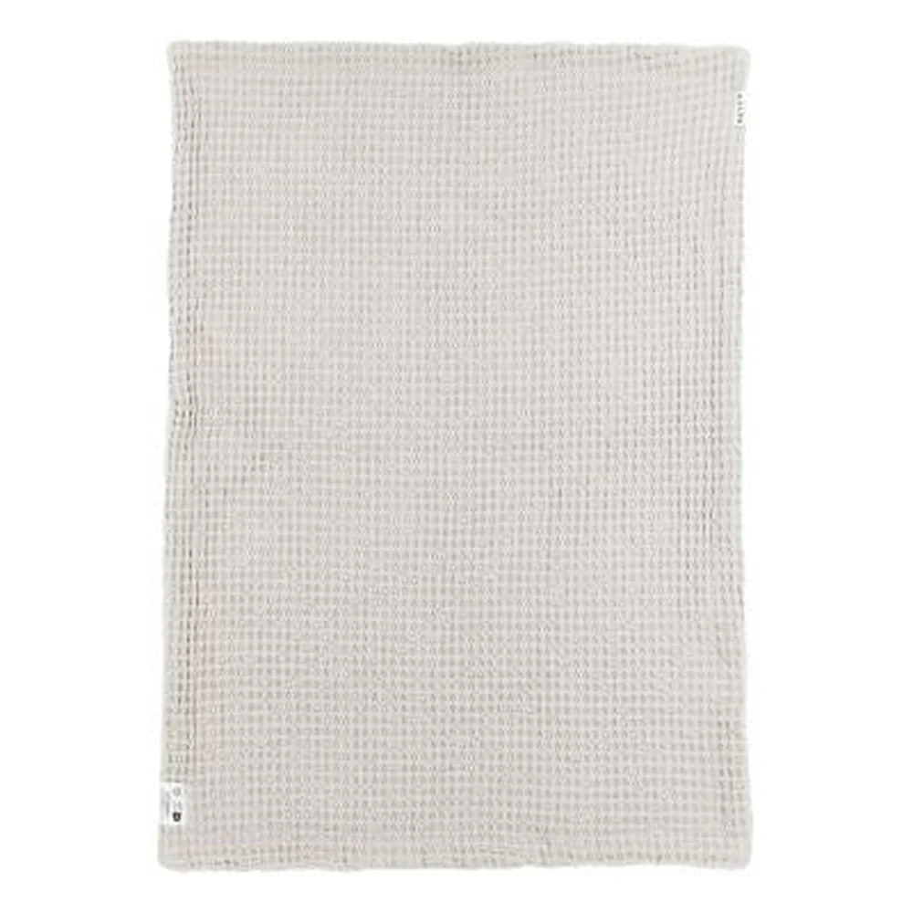 Couverture de berceau Meyco 75x100cm Teddy - Greige – Image 3