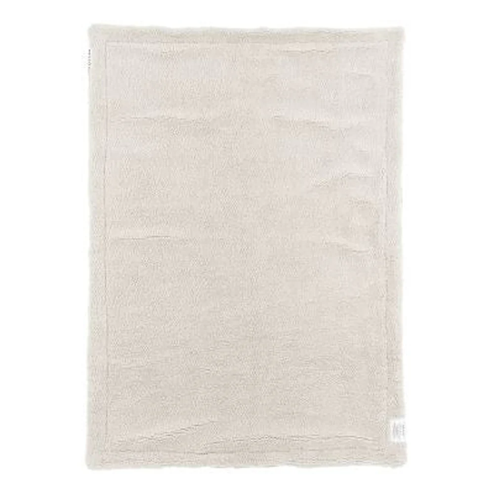 Couverture de berceau Meyco 75x100cm Teddy - Greige – Image 2