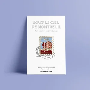 Pin's - Timbre - Sous le soleil de Montreuil