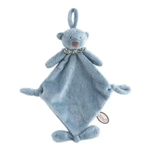 Dimpel Noann Tuttie Liberty 25 Cm - Bleu | Douce Couverture Dimpel