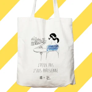 Tote Bag J'peux pas j'suis Parisienne - Julia Perrin