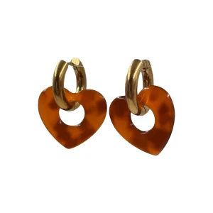 Boucle d'oreille - coeur