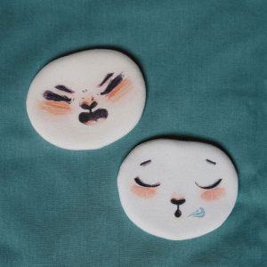 Visages Colère et Retour au calme New G